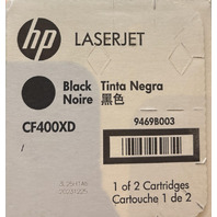 HP LASERJET 201X CF400XD BLACK HIGH YIELD TONER CARTRIDGE CF400-00908