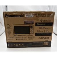PANASONIC GENIUS MICROWAVE NN-SD47QS 0.9 CU.FT 11H X 18 9/16W X 14 3/16D S. STEEL