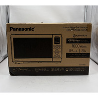 PANASONIC GENIUS MICROWAVE NN-SD47QS 0.9 CU.FT 11H X 18 9/16W X 14 3/16D S. STEEL