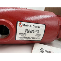 BELL & GOSSETT 112098 IN-LINE AIR SEPARATOR MODEL NUMBER 1AS-2