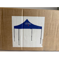 CANOPY TENT 10X10' W MICHELOB ULTRA OXFORD POP UP CANOPY & FRAMEWORK BLUE COVER
