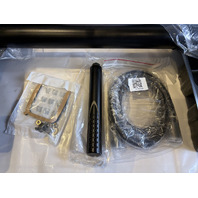 DELTA TRINSIC T4754-BLFL FLOOR MOUNT TUB FILLER & HAND SHOWER MATTE BLACK FAUCET