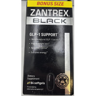 QTY 13 ZANTREX BLACK BONUS SIZE BOXES OF 84 PC WEIGHT LOSS PILLS EXP 01/27