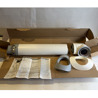 UBBINK RINNAI PLASTIC UNIVERSAL NON-CONDENSING VENT TERMINATION KIT LONG 223182