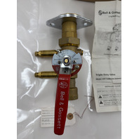 BELL & GOSSETT 132201 MODEL #DV CALIBRATED BALANCE VALVE TRIPLE DUTY VALVE