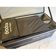 GODOX KNOWLED F400R RGB FLEXIBLE LED LIGHT MAT 2'X4' KIT BRAND NEW