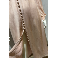 LOVE SHACK FANCY LINA SILK LACE TRIMMED DRESS IN POTPOURRI PINK D3001-3160 SZ 0