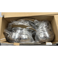 BILTMORE 10 PIECE STAINLESS STEEL COOKWARE SET WITH TRI-PLY BASE