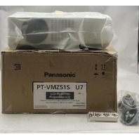 PANASONIC 3LCD PROJECTOR PT-VMZ51SU7 WUXGA PORTABLE LASER PROJECTOR 5,200 LUMENS