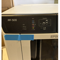 EPSON DISCPRODUCER PP-50II CD/DVD/BLU-RAY DISC PUBLISHER AND PRINTER