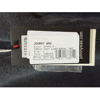 JOHNNY WAS WOMEN'S FRENCH TERRY LINEN BARREL PANT CHARCOAL J64825 SZ LARGE L