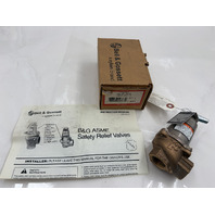 BELL & GOSSETT 110763 3/4 X 3/4 #790-115 ASME SAFETY RELIEF VALVE G41