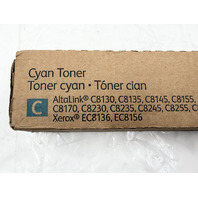 XEROX GENUINE TONER CARTRIDGE IN COLOR CYAN 006R01747 SEALED