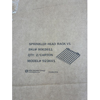 WM DISPLAY GROUP 9236V1 SPRINKLER HEAD RACK V1 RETAIL STORE DISPLAY 2 PACK