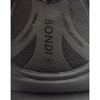 HOKA BONDI 9 1162011 BBLC MENS SIZE 12 12D BLACK/BLACK MESH CUSHIONED 46 2/3