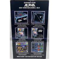 EVERCADE ALPHA MEGA MAN EDITION CAPCOM 6-BUILT IN GAMES 1-2 PLAYERS