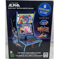 EVERCADE ALPHA MEGA MAN EDITION CAPCOM 6-BUILT IN GAMES 1-2 PLAYERS