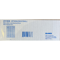 BLANCO 231608 STAINLESS STEEL MULTI-LEVEL GRID QUATRUS SINK GRID