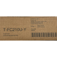 TOSHIBA T-FC210U-Y ORIGINAL & GENUINE YELLOW TONER CARTRIDGE