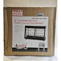 AVANTCO EQUIPMENT 177HDC26 26" COUNTERTOP HOT FOOD DISPLAY CASE AND MERCHANDISER
