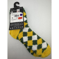 FORBAREFEET APPAREL 109 DIAMOND COLORADO STATE RAMS FUZZY SOCKS OSFM