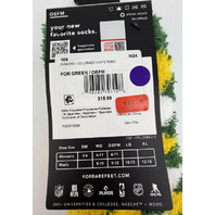 FORBAREFEET APPAREL 109 DIAMOND COLORADO STATE RAMS FUZZY SOCKS OSFM