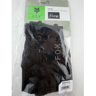 FOX RACING MEN'S RANGER GLOVE GEL SHORT SZ X-LARGE BLACK 33608-001-XL
