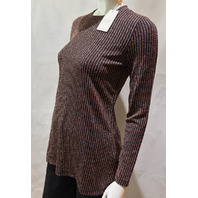 JOHNNY WAS WOMEN'S JENNA METALLIC TUNIC BRONZE TOP L20825 SZ SMALL S