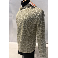 SIMMS MEN'S SOLARFLEX HOODY SUN SHIRT IN BLOCK PALE PINE 14330-1420-30 XL XLARGE