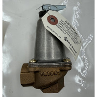 BELL & GOSSETT 110764 3/4 X 3/4 #790-120 ASME SAFETY RELIEF VALVE G61