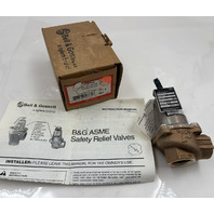 BELL & GOSSETT 110764 3/4 X 3/4 #790-120 ASME SAFETY RELIEF VALVE G61