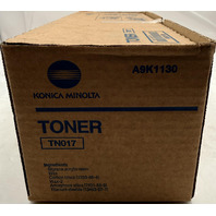 KONICA MINOLTA GENUINE TN017 A9K1130 BLACK TONER CARTRIDGE FOR ACCURIOPRESS 6120