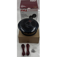 PYLE PLMR60B DUAL CONE WATERPROOF STEREO SPEAKER SYSTEM BLACK