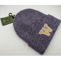 LOT OF 4 LEGACY92 KNC01 ADULT CUFF BEANIE PRUPLE MARBLE WASHINGTON HUSKIES