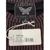 JOHNNY WAS WOMEN'S JENNA METALLIC TUNIC TOP BRONZE L20825 SIZE X-LARGE XL