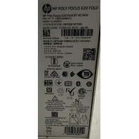 HP POLY FOCUS 620 FOLD C56XVAA#AC3 VOYAGER BLACK WIRELESS STEREO HEADSET