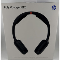 HP POLY FOCUS 620 FOLD C56XVAA#AC3 VOYAGER BLACK WIRELESS STEREO HEADSET