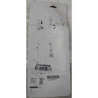 KOHLER 35760-VS GRAZE VIBRANT STAINLESS STEEL DECK MOUNTED 16OZ SOAP DISPENSER