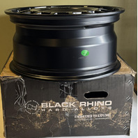 BLACK RHINO BRO15MX17804538 17X8 5X108MM +38MM 72.56MM MATTE BLACK FINISH