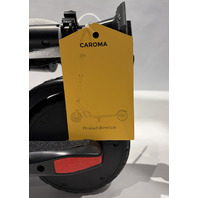 CAROMA E35 PRO KIDS ELECTRIC SCOOTER 6-14 ADJUSTABLE HEIGHT BLACK W/ LED LIGHTS