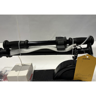 CAROMA E35 PRO KIDS ELECTRIC SCOOTER 6-14 ADJUSTABLE HEIGHT BLACK W/ LED LIGHTS