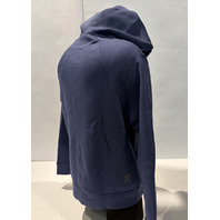 ON MEN'S RUN ON CLOUDS FOCUS TECH HOODIE SZ LARGE IN ACAI 1MF30290584