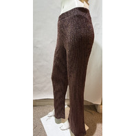 JOHNNY WAS WOMEN'S JENNA METALLIC PANTS COLOR BRONZE 60725 SIZE LARGE L