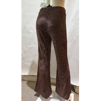 JOHNNY WAS WOMEN'S JENNA METALLIC PANTS COLOR BRONZE 60725 SIZE LARGE L