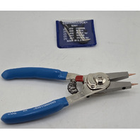 CHANNEL LOCK RT-3 3-PIECE CONVERTIBLE RETAINING RING PLIER SET 6.25" 8" 10" BLUE