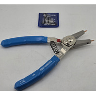 CHANNEL LOCK RT-3 3-PIECE CONVERTIBLE RETAINING RING PLIER SET 6.25" 8" 10" BLUE