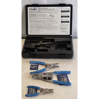 CHANNEL LOCK RT-3 3-PIECE CONVERTIBLE RETAINING RING PLIER SET 6.25" 8" 10" BLUE