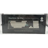 KEYCHRON Q6 MAX Q6M-M4 WIRELESS MECHANICAL KEYBOARD GATERON JUPITER SWITCH