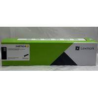 GENUINE LEXMARK 24B7604 ONE YELLOW RETURN PROGRAM TONER CARTRIDGE