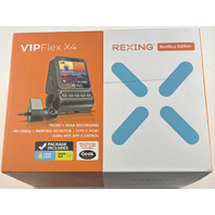 REXING V1PFLEX X4 FRONT + REAR RECORDING 4K + 1080P PARKING MONITOR DASH CAM
